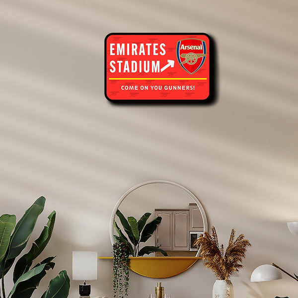 Arsenal Acrylic Football Stadium Wall Art