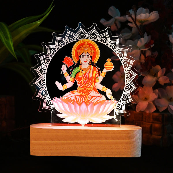 Goddess Laxmi Led lamp