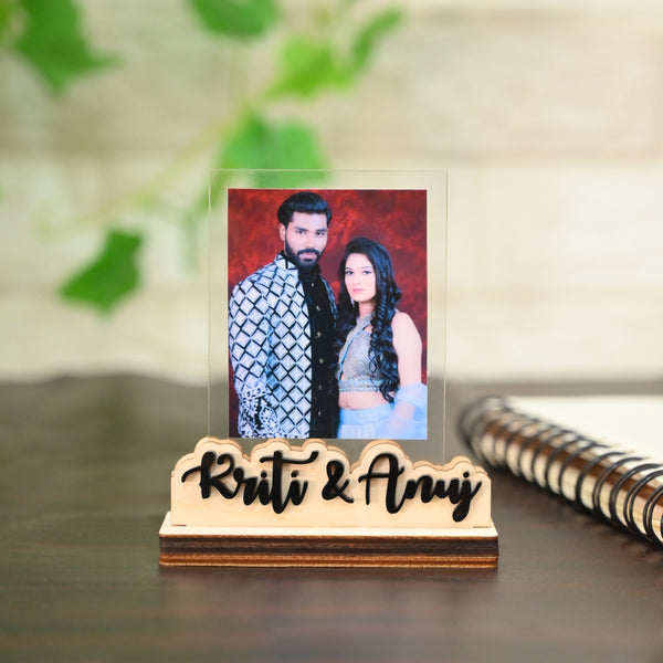 Personalised Couple Name Mini Photo Frame