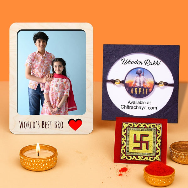Personalised PubG Theme Rakhi Hamper