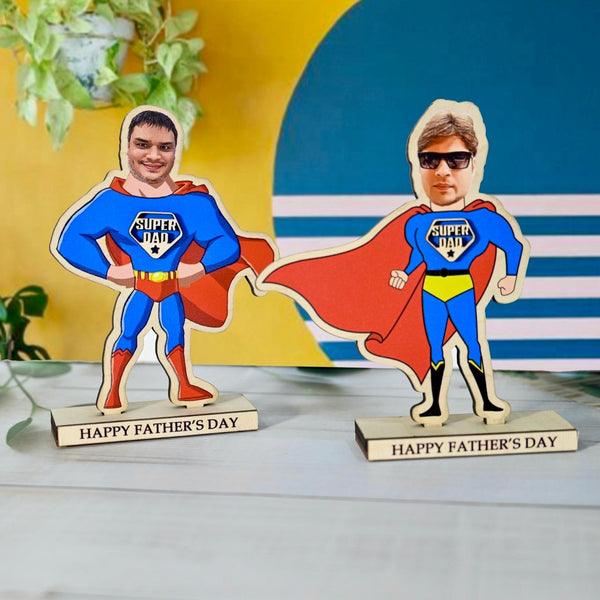 Personalised Super Hero Standee | Father's Day