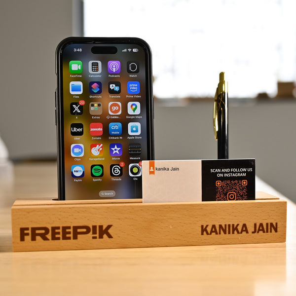 Personalised 4 in 1 Desk Organiser