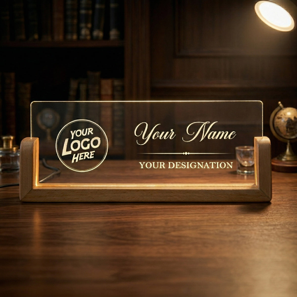 Insegna luminosa da banco personalizzata