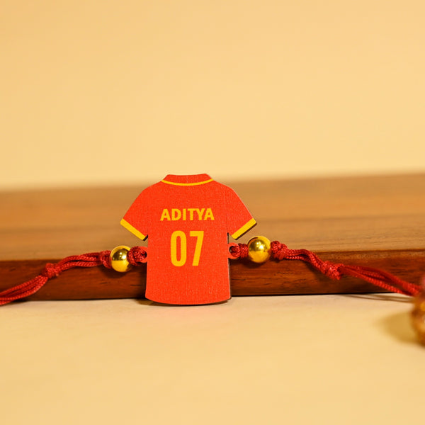 Personalized Jersey Bro Rakhi