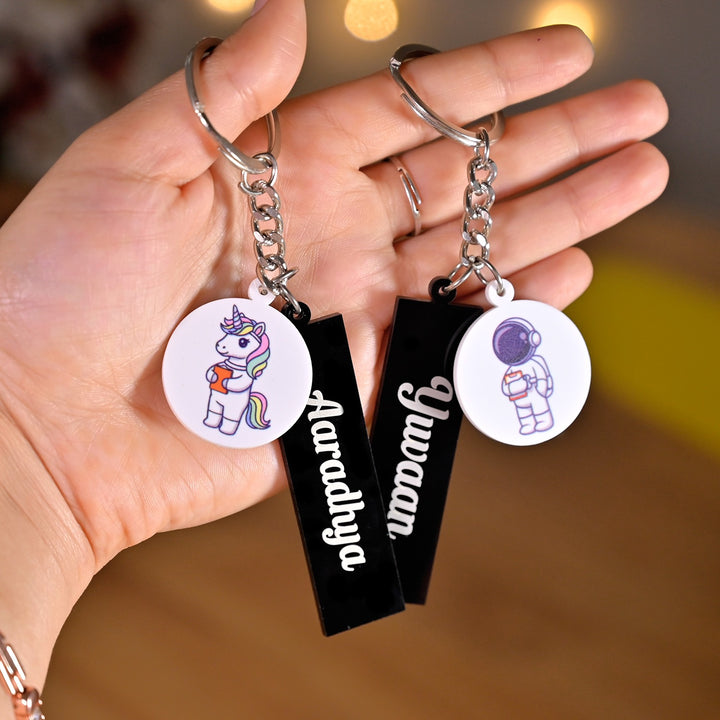 Personalised Name Keychain for kids – ChitraChaya