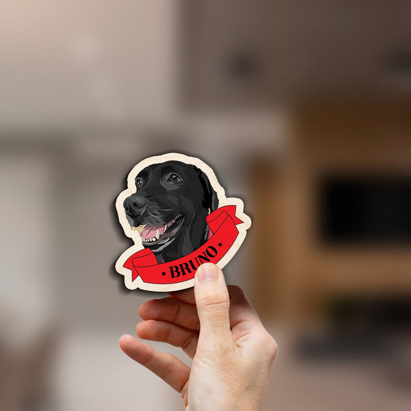 Pet Caricature Magnet | One Face  | COD Not Available