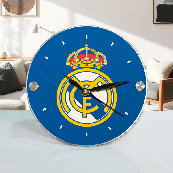 Real Madrid Table Clock