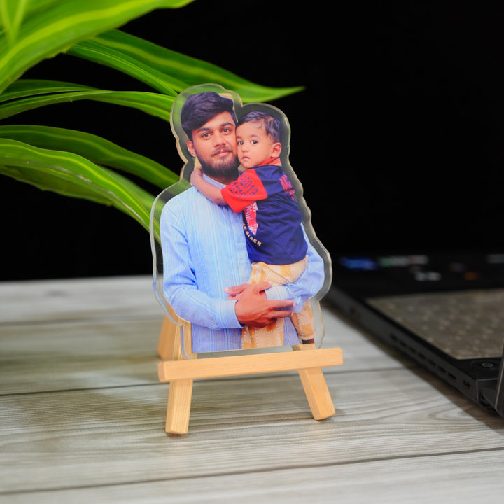Photo Standee Small Acrylic Photo Standee With Easel – ChitraChaya