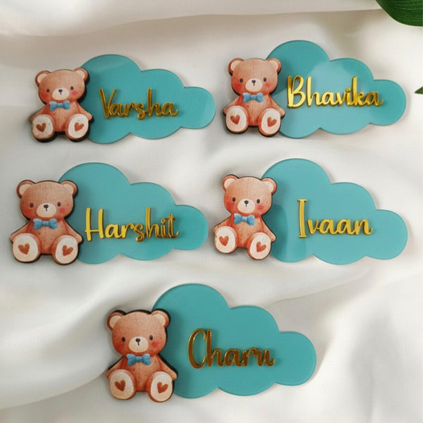 Personalised Cloud-Shaped Kids Name Magnets