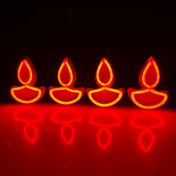 Wireless Neon Diya – ChitraChaya
