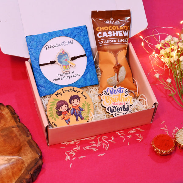 Little Kanha Rakhi Hamper