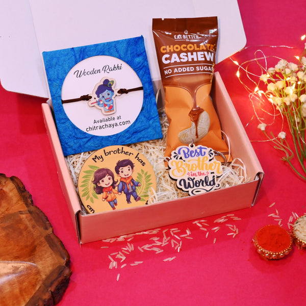 Little Krishna Rakhi Hamper