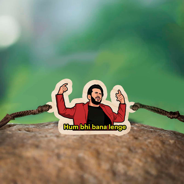 Wooden Rakhi | Aman Meme