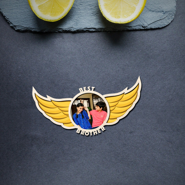 Personalised | Wings Best Brother | Fridge Magnets