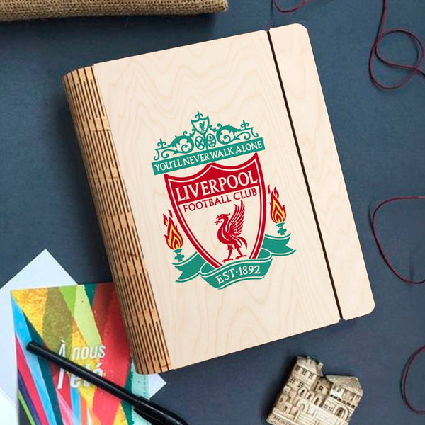 Liverpool F.C. Wooden Notebook Binder