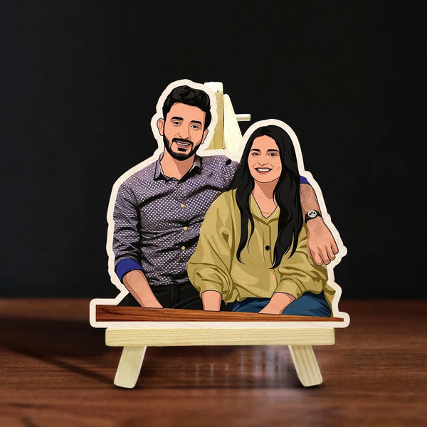 Caricature Cutouts with Stand | COD Not Available