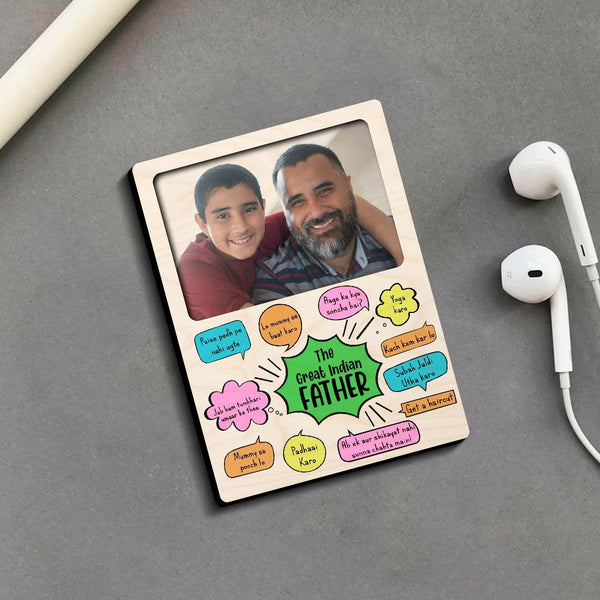 Personalised | Great Indian Father Magnets