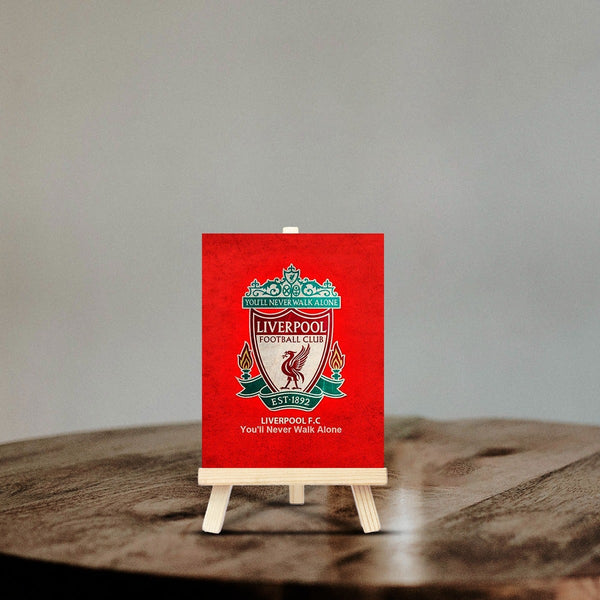 Liverpool Wood Print With Easel Stand
