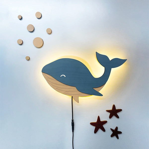 Kids Room Wall lamp | Whale