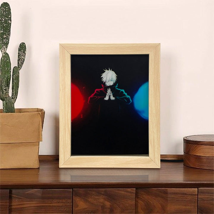 Wall Led Gojo LED Glow Lamp | Gojo Jujutsu Kaisen – ChitraChaya