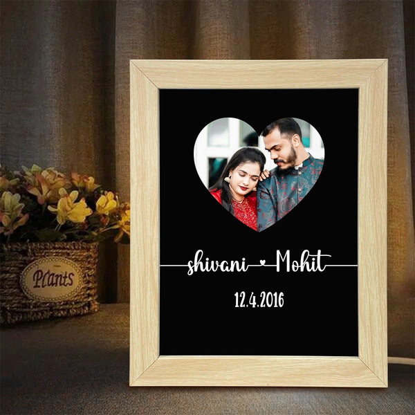 Personalised | Love LED Glow Frame | COD Not Available