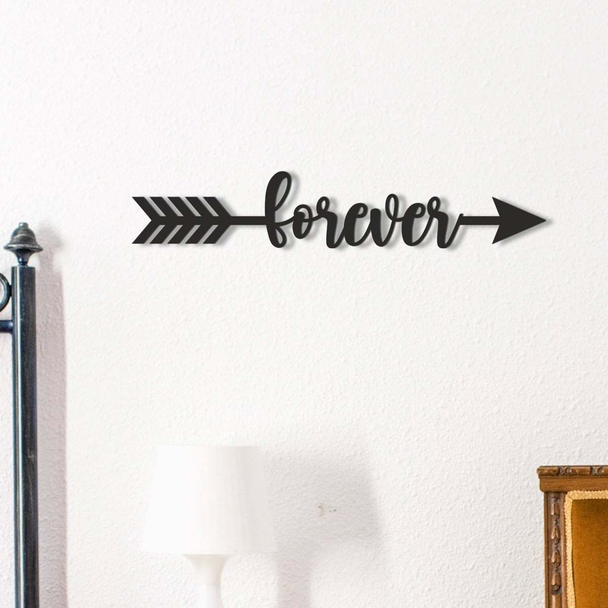 Wooden Arrow Sign | Forever – ChitraChaya