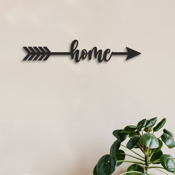 Wooden Arrow Sign | Home