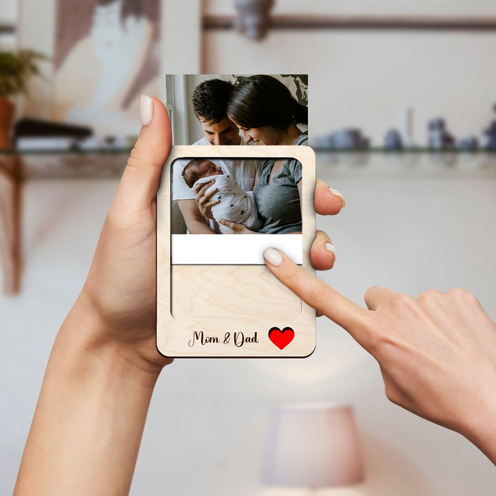 Personalised | Mom & Dad | Photo Frame Fridge Magnets – ChitraChaya