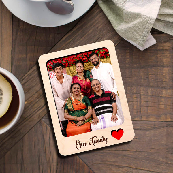 Personalised | Our Family | Photo Frame Fridge Magnets